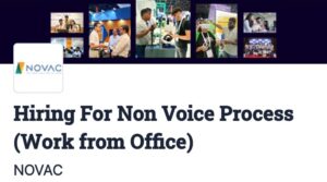 Non Voice process jobs in Novac ||