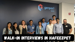 Walk-in interviews in Genpact Hafeezpet 2025