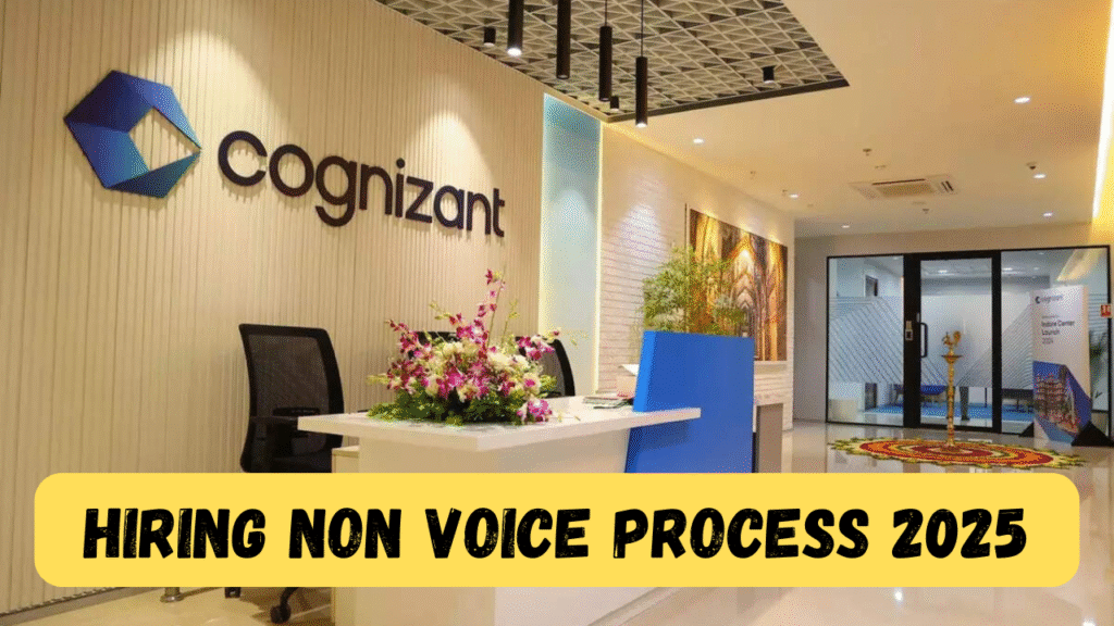 Cognizant hiring Freshers-Hyderabad