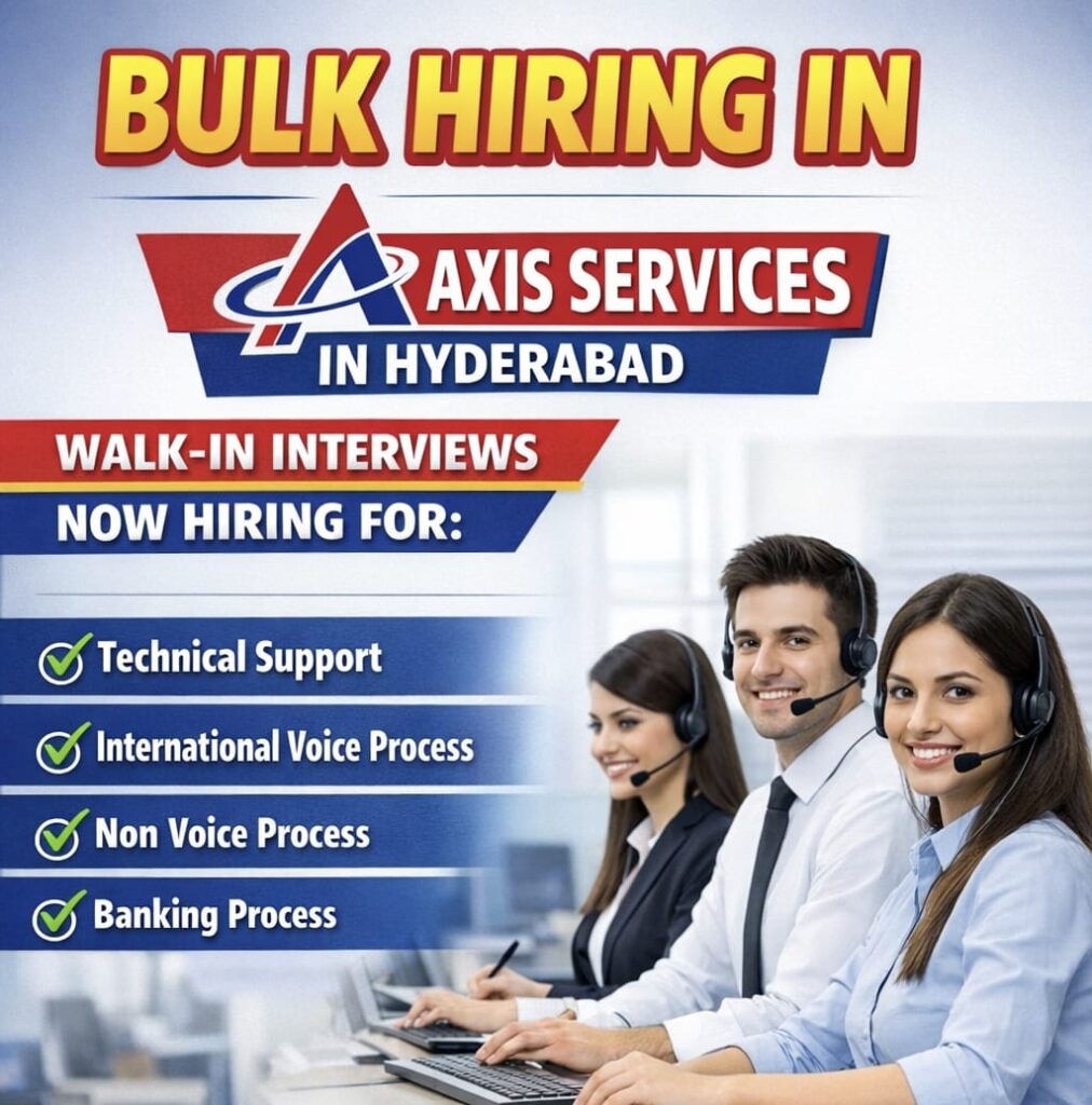 Bulk Hiring Axis Services Hyderabad 2025