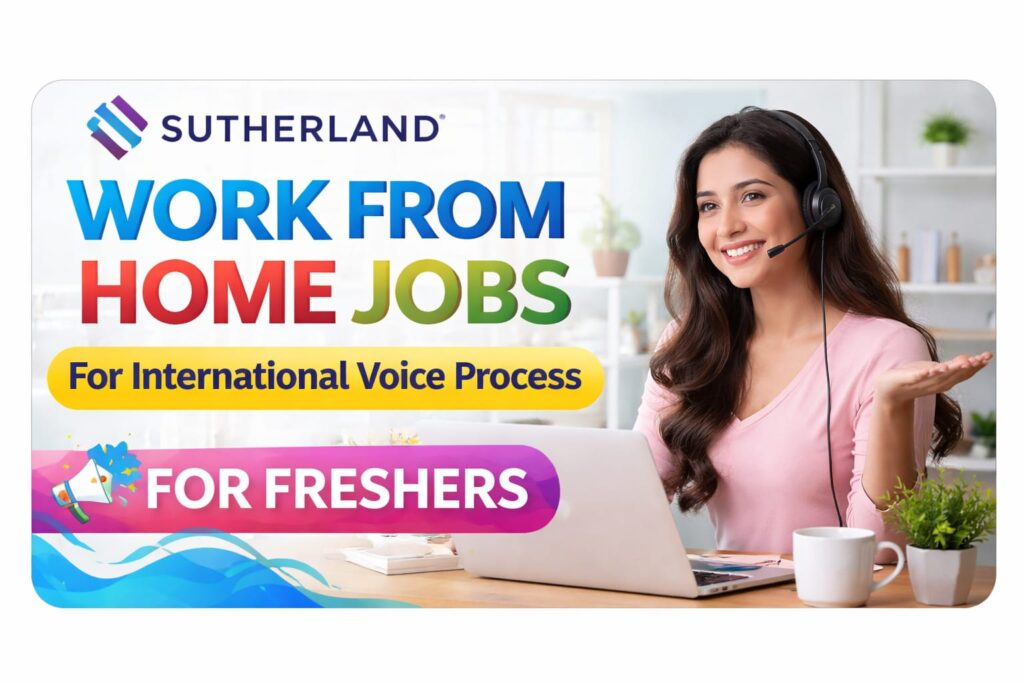 Sutherland Work From Home Jobs for Freshers 2026