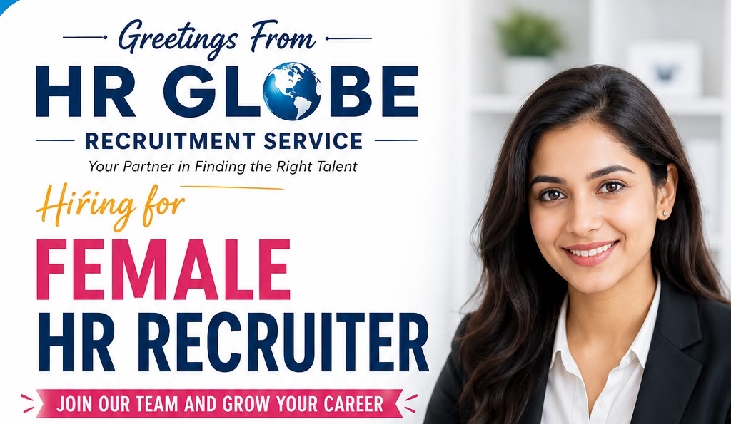 Female HR Recruiter Jobs in Hyderabad 2026 | Freshers & Experienced | Salary Up to ₹18,000 + Incentives
